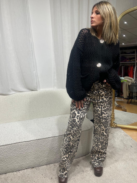 Pantalon léopard