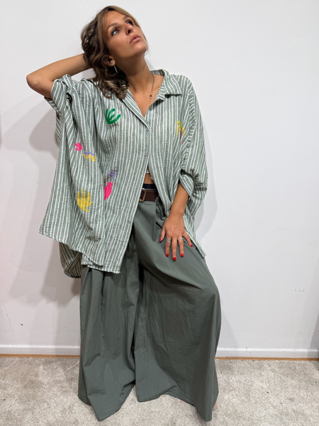 Pantalon ample Esmeralda