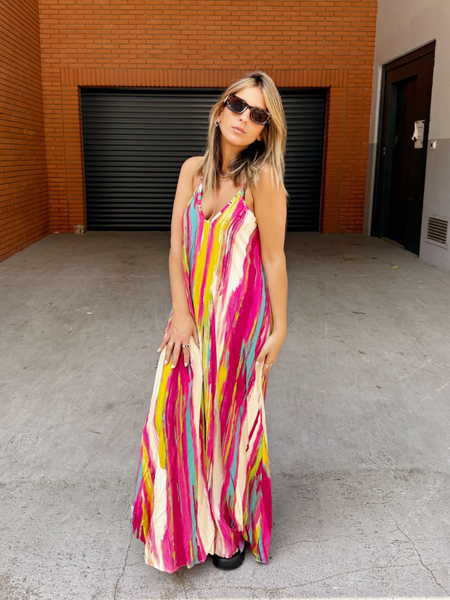 Robe à rayures Loula