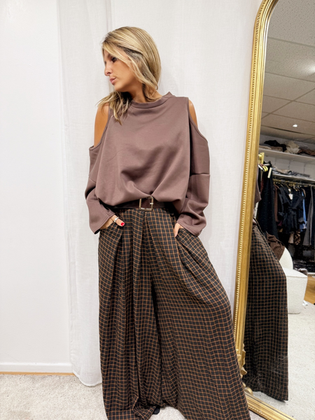 Pantalon quadrillé Erell