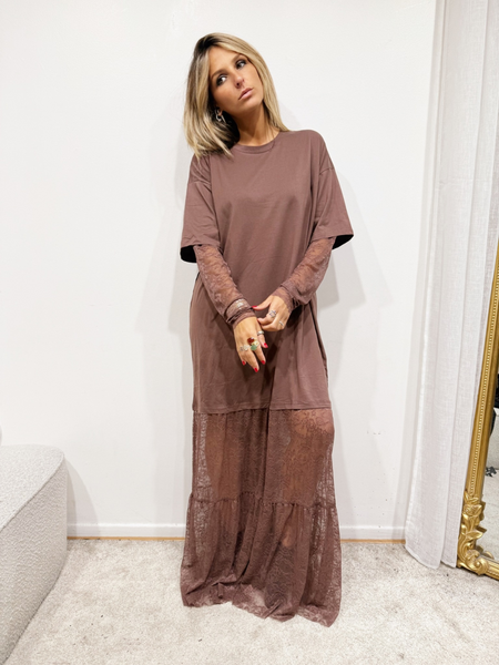 Robe en dentelle Yseult