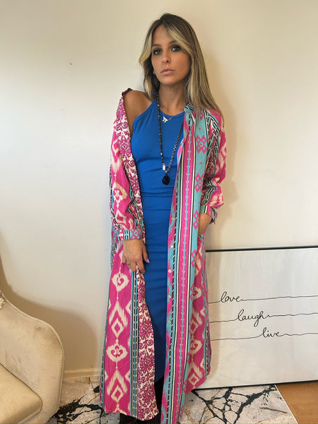 Robe longue moulante