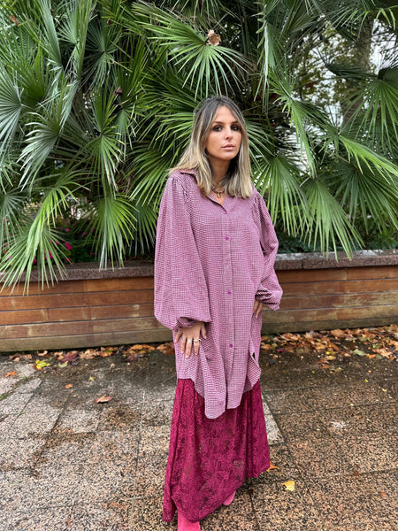 Robe carreaux Camille