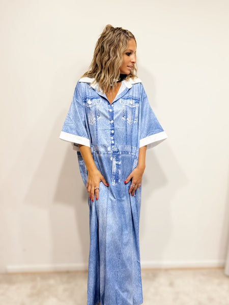 Robe style jean Jane
