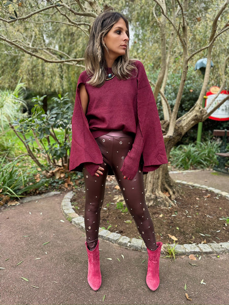 Legging oeillet Neta