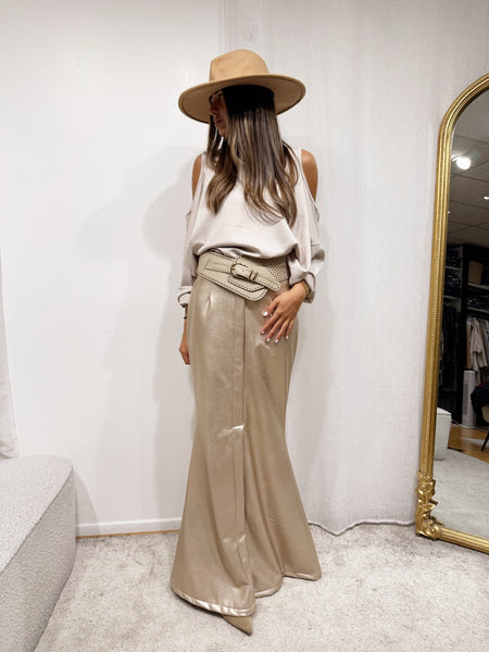 Jupe simili cuir by Lanalou