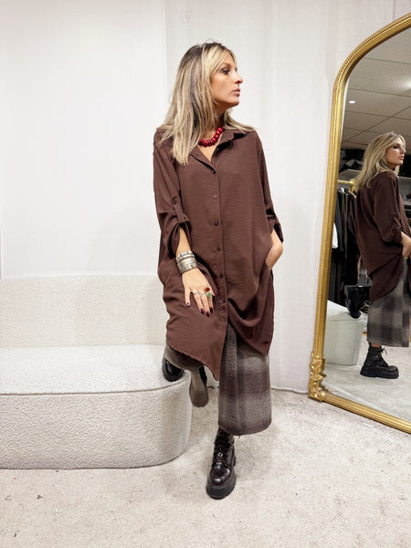 Chemise longue Zana