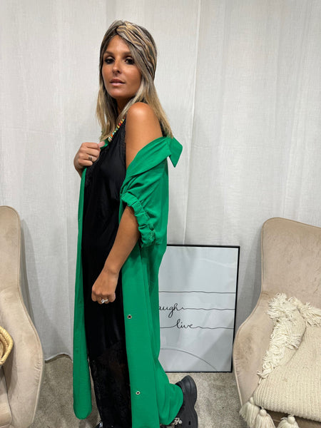 Chemise à œillets dorés et argents