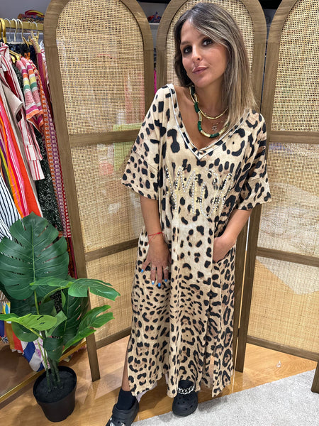 Robe Amour Leopard