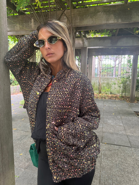 Veste à sequins Romane