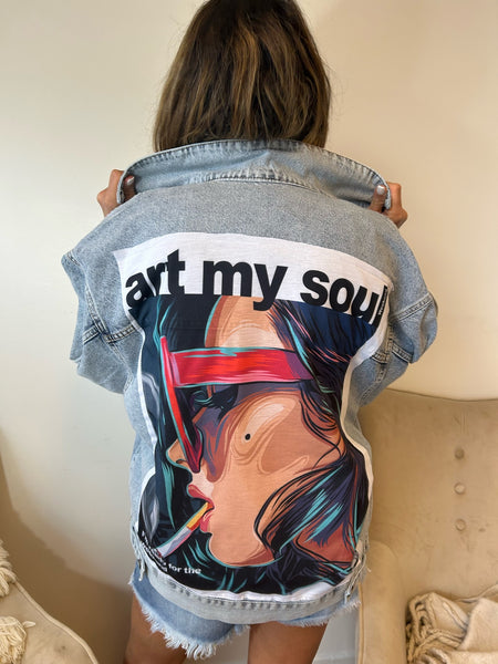 Veste en jean