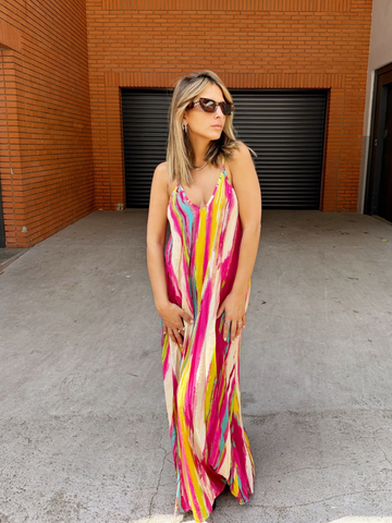 Robe à rayures Loula