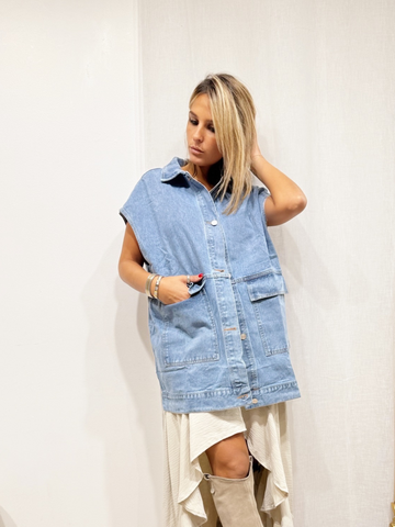 Veste en jean Isadora