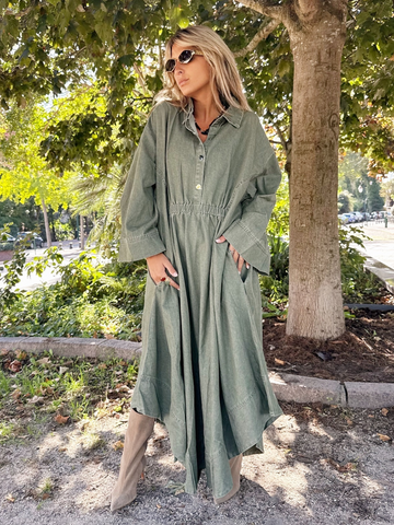 Robe en jean Mina
