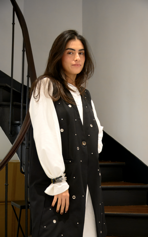 Veste oeillet Safia