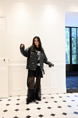 Veste à oeillet Tracy