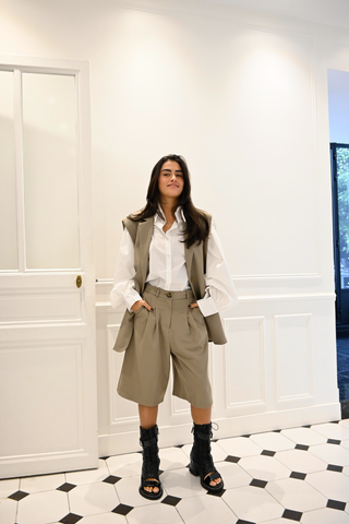 Veste sans manche Jade