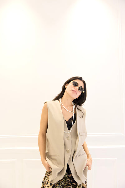 Veste sans manche Liliana