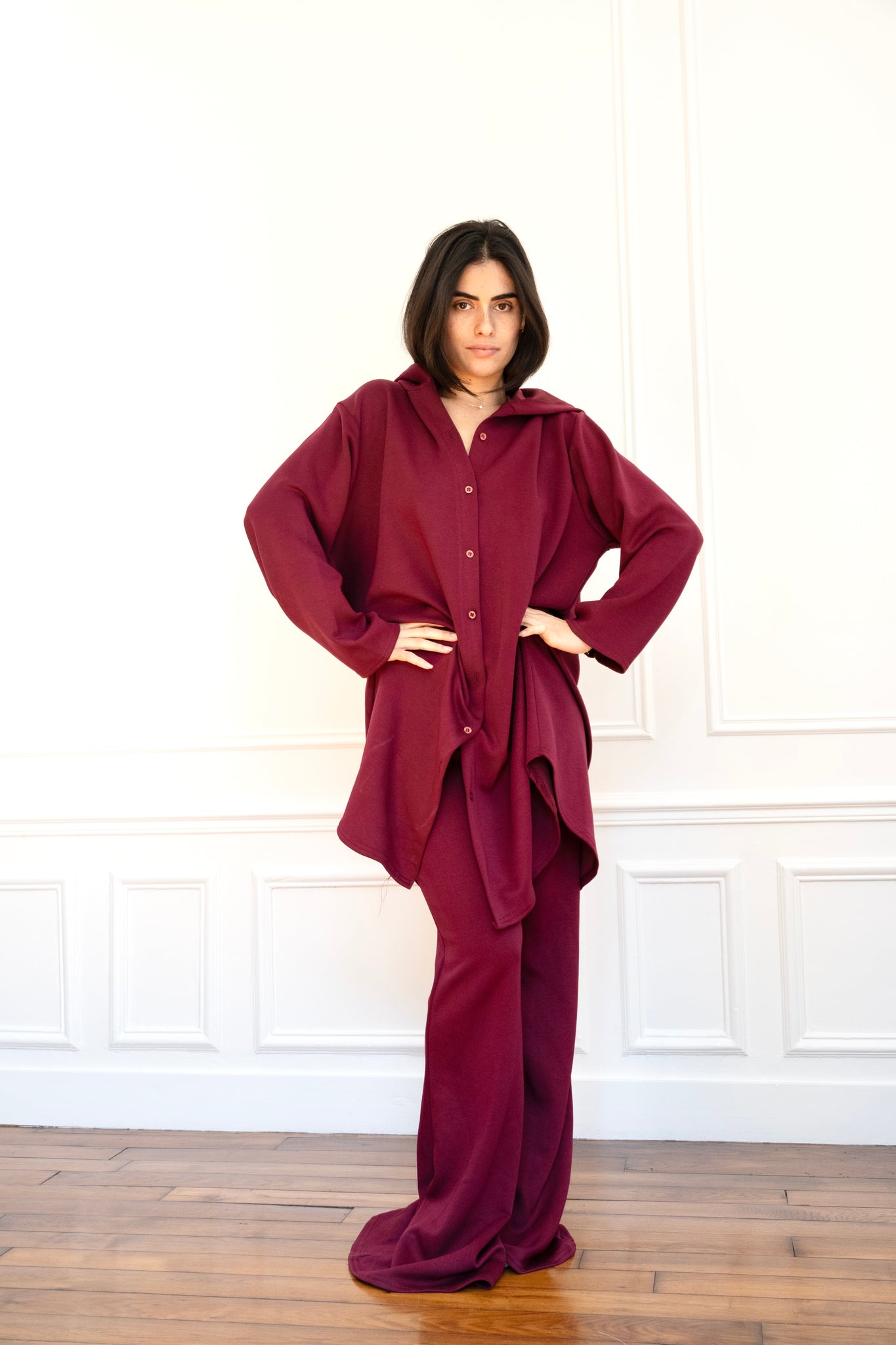 Chemise Gillet à capuche