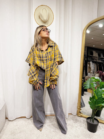 Jean gris Selena