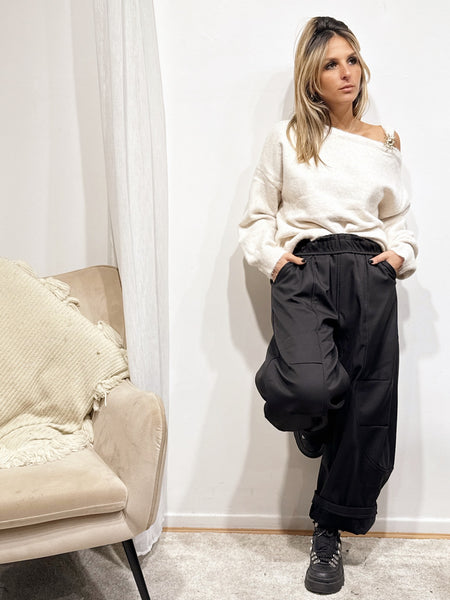 Pull une épaule Shaily