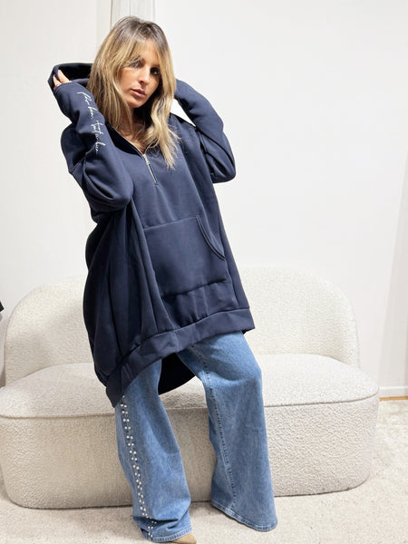 Pull "pense bien tout ira bien" Jo  (mixte)