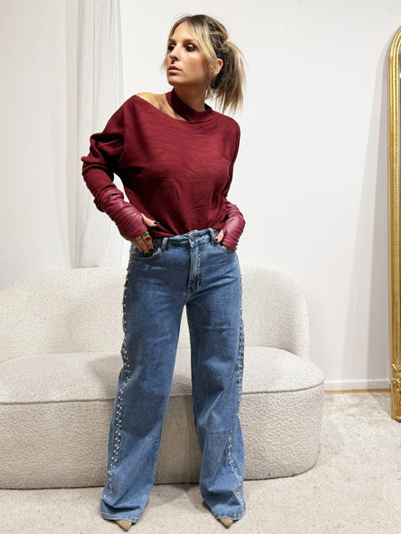 pull à decoupe Sarah