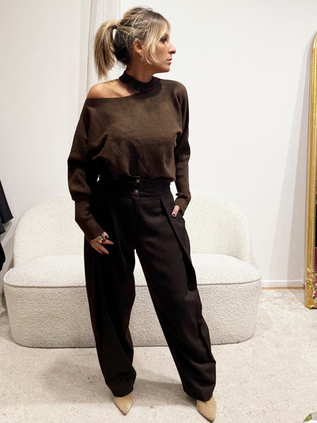 pull à decoupe Sarah