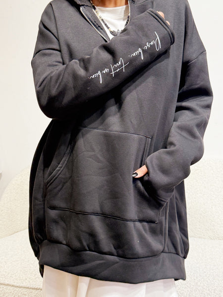 Pull "pense bien tout ira bien" Jo  (mixte)