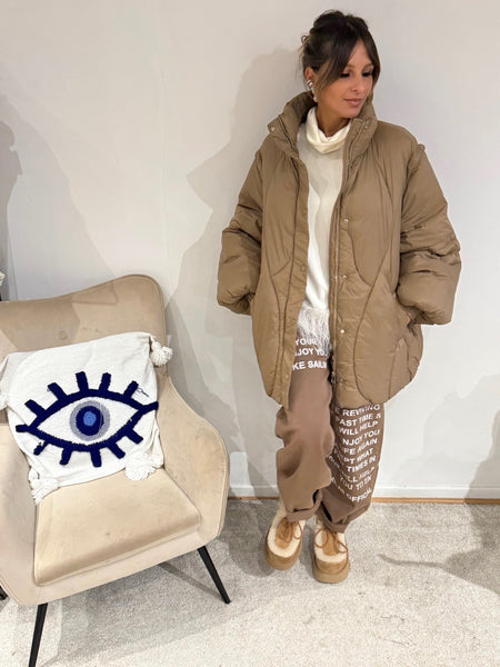 Doudoune matelassée manches amovibles