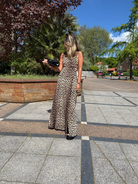 Robe longue sans manche Hannah