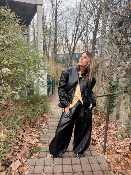 Veste cuir vegan Fiona
