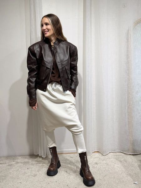 Veste cuir vegan Fiona