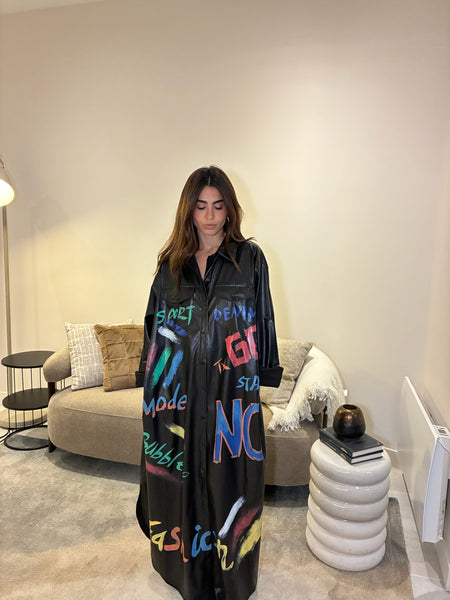 Robe chemise art'