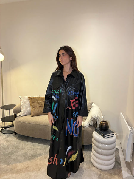 Robe chemise art'