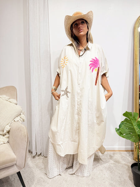 Chemise longue Erina