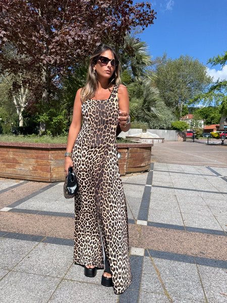 Robe longue sans manche Hannah