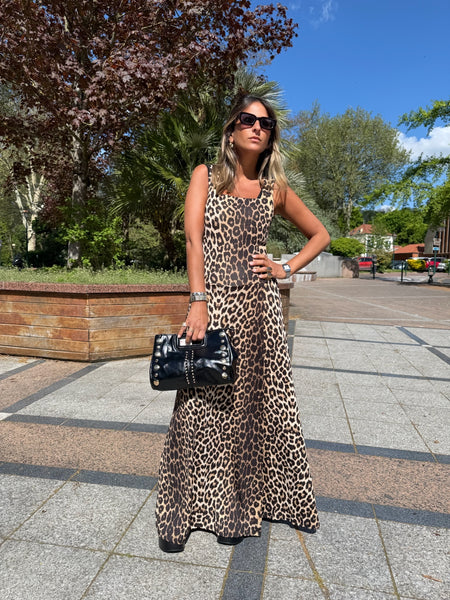 Robe longue sans manche Hannah