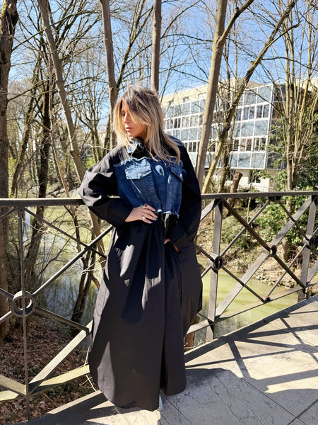 Robe chemise jean