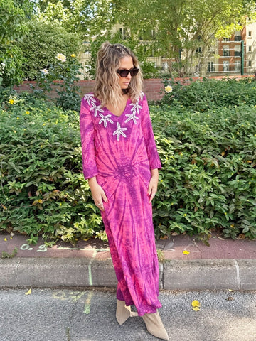 Robe longue Tie and Die