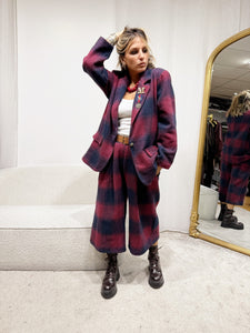 Veste blazer à rayures
