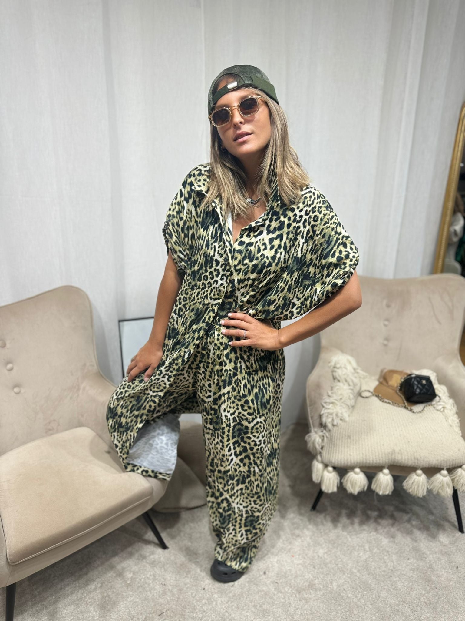 Pantalon Leopard Leonore