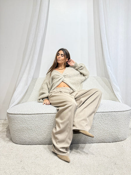 Pantalon croisé Marny
