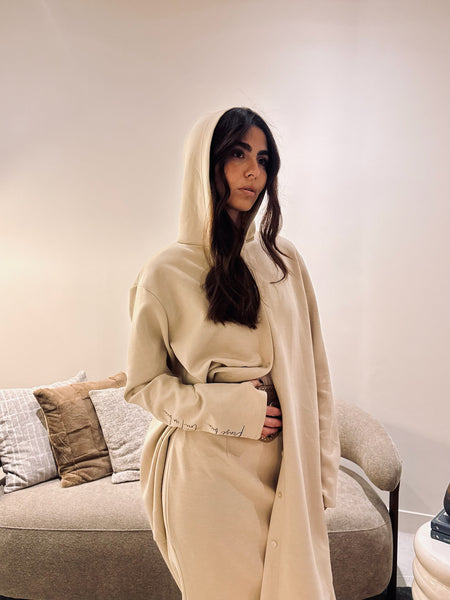 gilet Lanalou "pense bien tout ira bien"