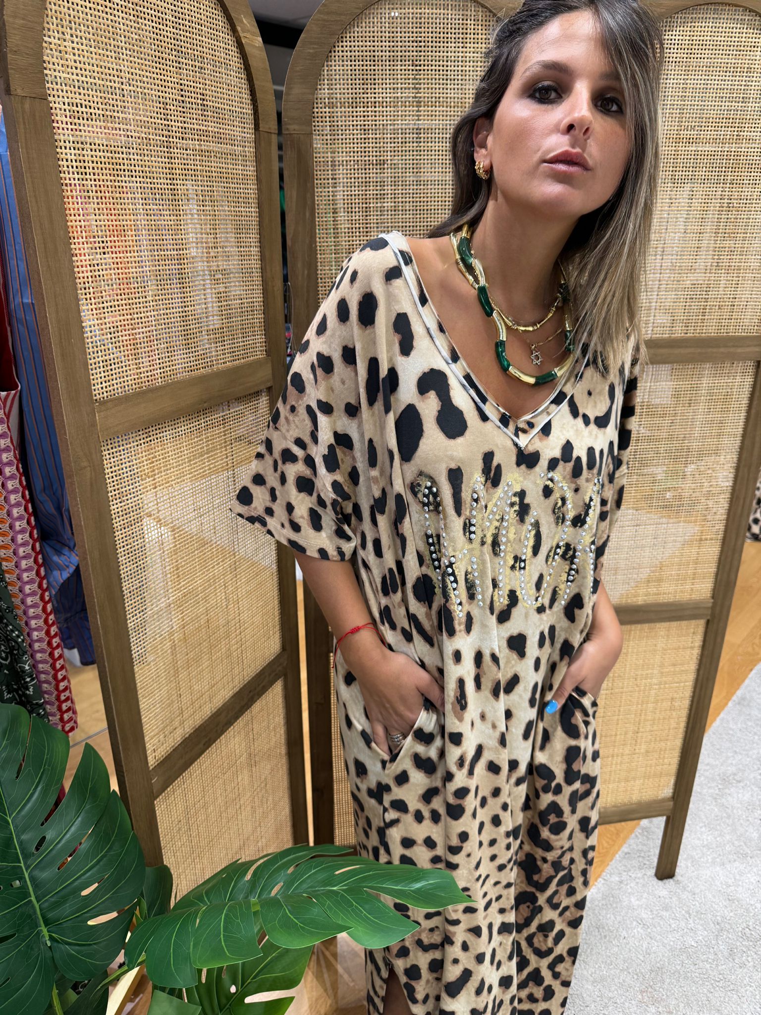 Robe Amour Leopard