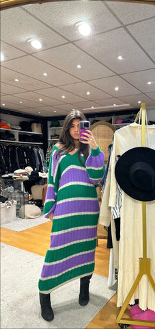 Robe à rayure