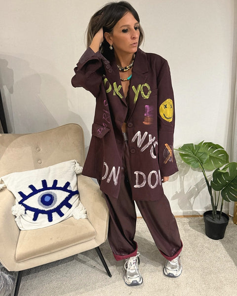 Veste Tokyo Peinte à la Main