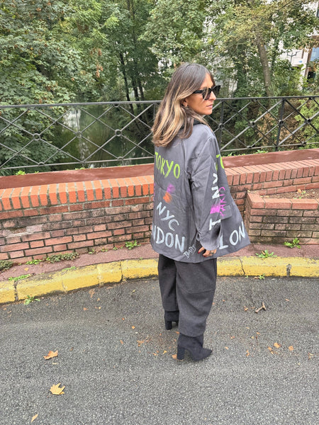Veste Tokyo Peinte à la Main