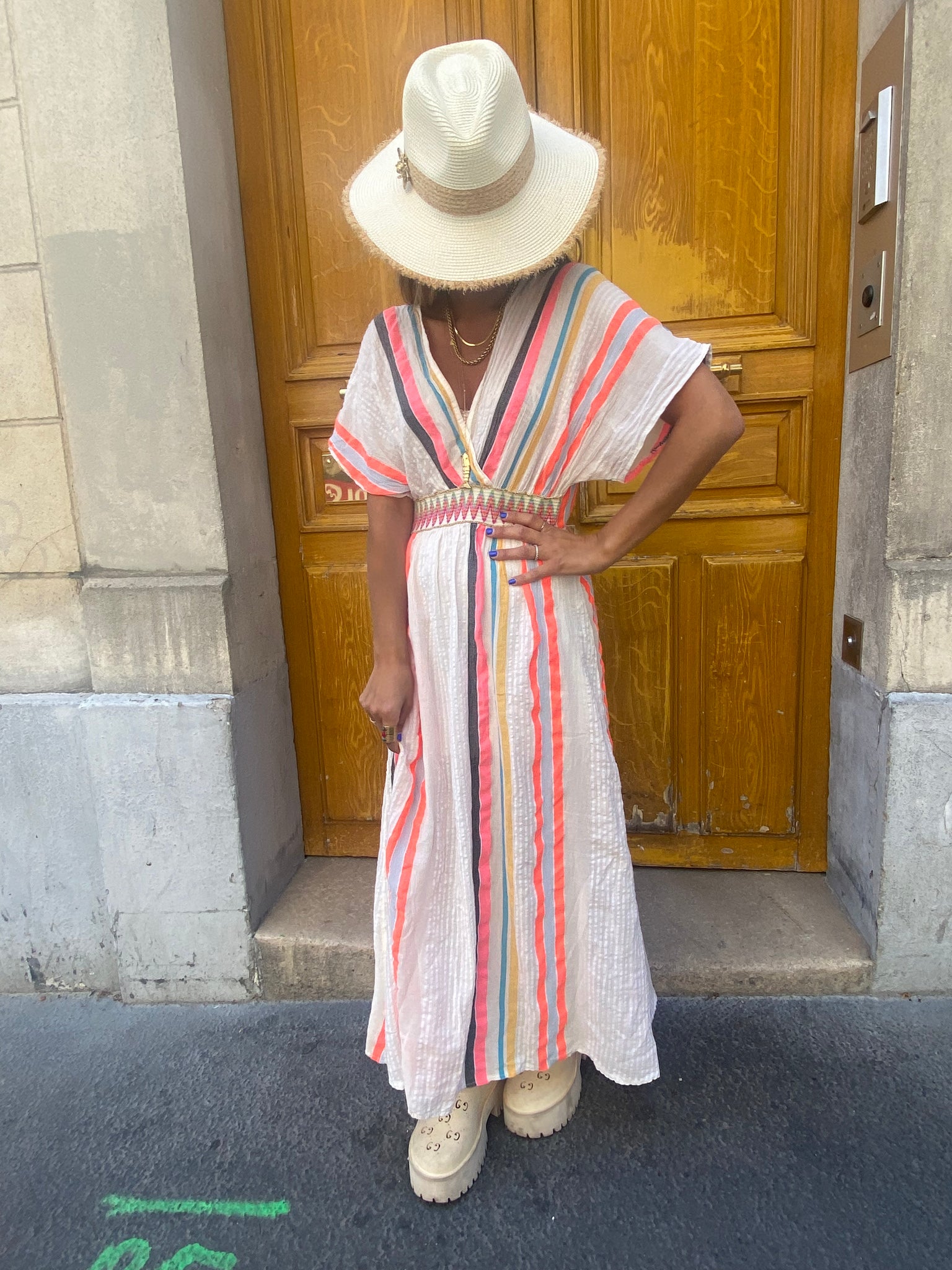 Robe fluo