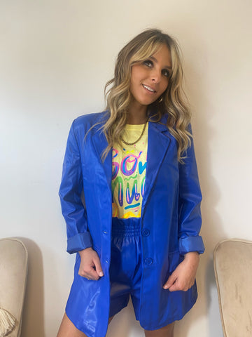 Veste bleu